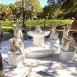 Monumento mais antigo de Porto Alegre, Fonte Afluentes do Guaíba passa por restauração