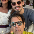 Faustão surge em clique raro com a família e filho desabafa: 'Anos mais difíceis das nossas vidas'