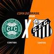 Coritiba x Santos, AO VIVO, com a Voz do Esporte, às 18h