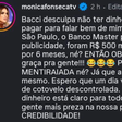 Mônica Fonseca rebate Luiz Bacci após saída da Record: 'Dor de cotovelo'