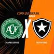 Chapecoense x Botafogo, AO VIVO, com a Voz do Esporte, às 16h30