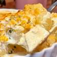 Batata gratinada com milho muito cremosa e fácil de preparar, um acompanhamento perfeito