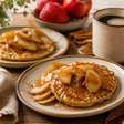 Panqueca de maçã com canela: receita saudável simples, rápida e cheia de sabor