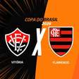 Vitória x Flamengo, AO VIVO, com a Voz do Esporte, às 20h