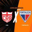 CRB x Fortaleza, AO VIVO, com a Voz do Esporte, às 18h30