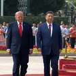 Trump se encontra com Xi Jinping em Pequim