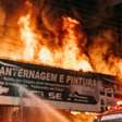 Incêndio destrói loja em Luziânia e comunidade se mobiliza para ajudar