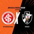 Internacional x Vasco: onde assistir, escalações e arbitragem