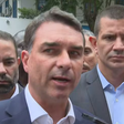 'Não tenho que justificar nada para ninguém', diz Flávio Bolsonaro sobre áudio para Vorcaro