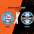 Bahia x Grêmio: onde assistir, escalações e arbitragem