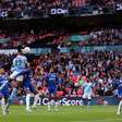 Em jogo truncado, Manchester City vence o Chelsea e conquista a Copa da Inglaterra
