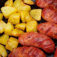 Linguiça com batata na airfryer: Pronta em 30 minutos