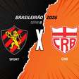 Sport x CRB: onde assistir, escalações e arbitragem