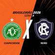 Chapecoense x Remo, AO VIVO, com a Voz do Esporte, às 17h