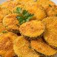 Abobrinha empanada na Airfryer sem trigo e super crocante