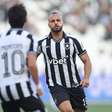 Com hat-trick de Arthur Cabral, Botafogo vence Corinthians no Nilton Santos