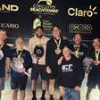 Amoroso, craque do futebol, conquista título em etapa de Campinas (SP) do Circuito Beach Tennis