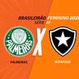 Palmeiras x Botafogo: onde assistir, escalações e arbitragem