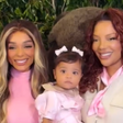 Ludmilla e Brunna Gonçalves comemoram primeiro aniversário da filha em festão com tema safári