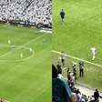 Torcida do Santos vaia e protesta após show do Coritiba no 1º tempo; Neymar sai de campo irritado