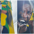 Virginia é apagada de mural em rua decorada para a Copa após término com Vini Jr; assista