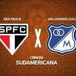 São Paulo x Millonarios-COL: Onde assistir, escalações e arbitragem