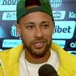 Neymar de verde e amarelo na zona mista: "Convocação? Seja o que Deus quiser"