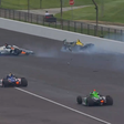 Indy 500: Acidente múltiplo marca treino livre desta segunda-feira em Indianápolis