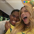 Esposa de Endrick, Gabriely Miranda festeja a convocação do jogador para a Copa do Mundo