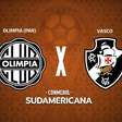 Olimpia-PAR x Vasco: Onde assistir, escalações e arbitragem