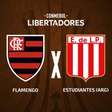 Flamengo x Estudiantes (ARG): onde assistir, escalações e arbitragem