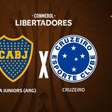 Boca Juniors x Cruzeiro, AO VIVO, com a Voz do Esporte, às 20h