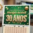Saiba de onde são e quanto ganharam os vencedores da Mega-Sena 30 anos; duas apostas levaram prêmio principal