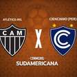 Atlético x Cienciano: onde assistir, escalações e arbitragem