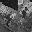 Jovem cai em bueiro após tampa de concreto ceder em Cuiabá