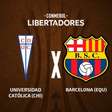 Universidad Católica x Barcelona de Guayaquil: onde assistir, prováveis times e arbitragem