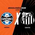Grêmio x Santos: onde assistir, escalações e arbitragem