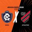 Remo x Athletico: onde assistir, escalações e arbitragem