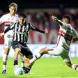Com tempos distintos e gol no fim, São Paulo e Botafogo empatam no Morumbis