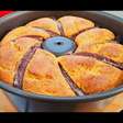 Bolo de fubá sem trigo, com uma massa fofinha e rápida, perfeita para quem quer uma opção mais saudável