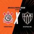 Corinthians x Atlético, AO VIVO, com a Voz do Esporte, às 17h