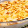 Chuchu gratinado ao molho branco bem queijudo e saboroso, para surpreender a todos