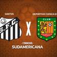Santos x Deportivo Cuenca: onde assistir, escalações e arbitragem