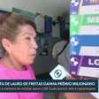 Repórter pergunta o que mulher faria com prêmio milionário e recebe resposta inusitada