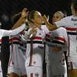 São Paulo domina e vence Santos pelo Brasileirão Feminino