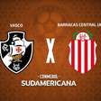 Vasco x Barracas Central, AO VIVO, com a Voz do Esporte, às 17h30