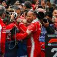 F1: Ferrari vê primeiro "fim de semana completo" de Hamilton desde sua chegada