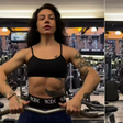 'Shape tá em dia', dizem internautas após Priscilla compartilhar foto na academia