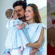 Filha de Luan Santana e Jade Magalhães esbanja fofura em vídeo e mãe se derrete: 'Tão esperta'