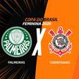 Palmeiras x Corinthians (Feminino): onde assistir, escalações e arbitragem